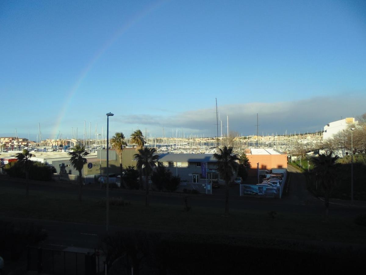 شقة Cap D'Agde 300M Plage Du Mole,Vue Port,Parking,Lave Linge,Piscine المظهر الخارجي الصورة