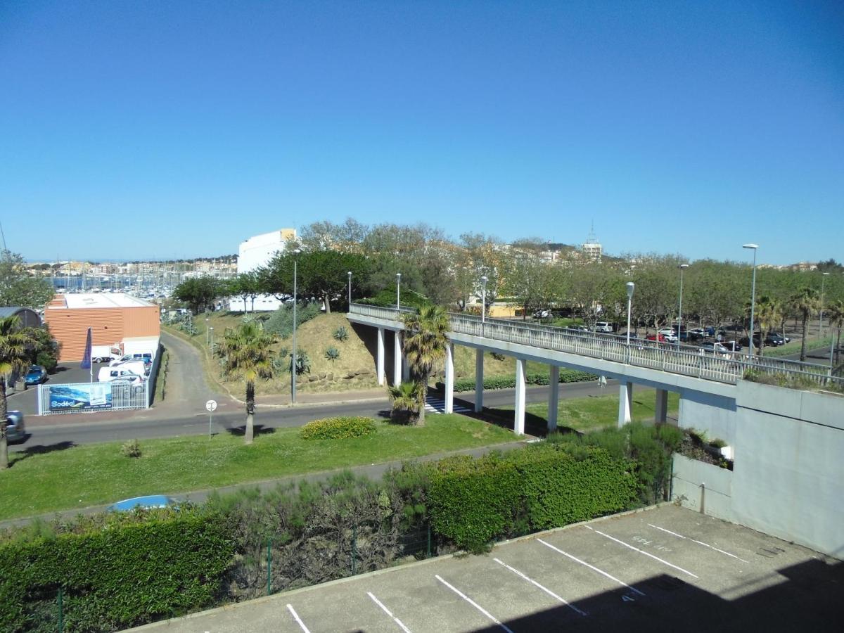شقة Cap D'Agde 300M Plage Du Mole,Vue Port,Parking,Lave Linge,Piscine المظهر الخارجي الصورة